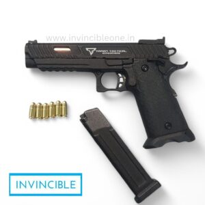 Miniature Tactical Pit Viper Shell-Ejecting Replica Gun – Fully Functional keychain Model