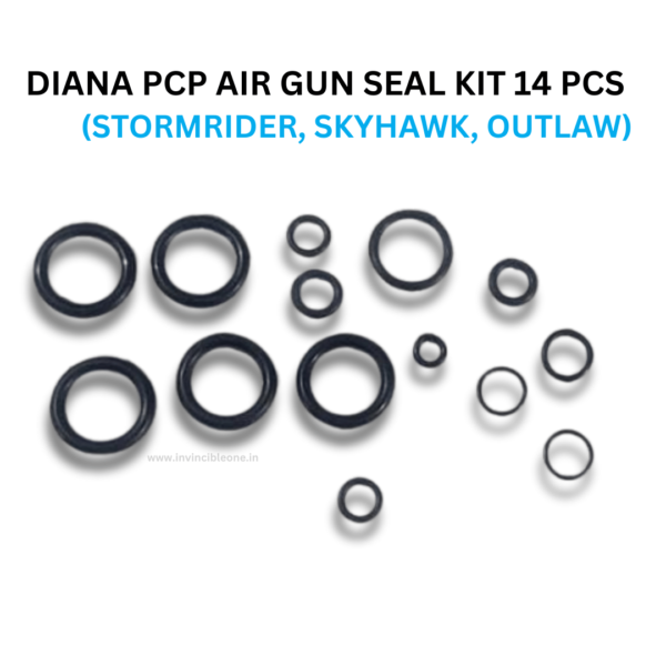 Diana pcp air gun seal kit 14 pcs (stormrider, skyhawk, outlaw)