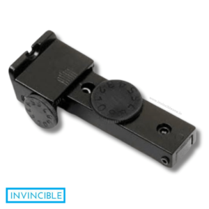 Precihole Metal Rear Sight Assembly for Air Rifles – Adjustable Replacement Sight