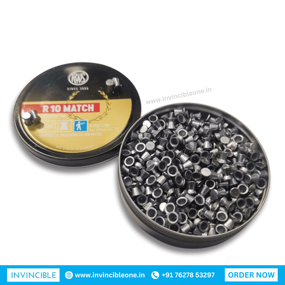 RWS R10 Match Pistol .177 (4.5mm) 7.0 Grain Wadcutter Pellets – 500 Count Premium Precision - Image 5