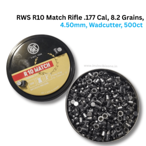 RWS R10 Match Rifle .177 Cal, 8.2 Grains, 4.50mm, Wadcutter, 500ct