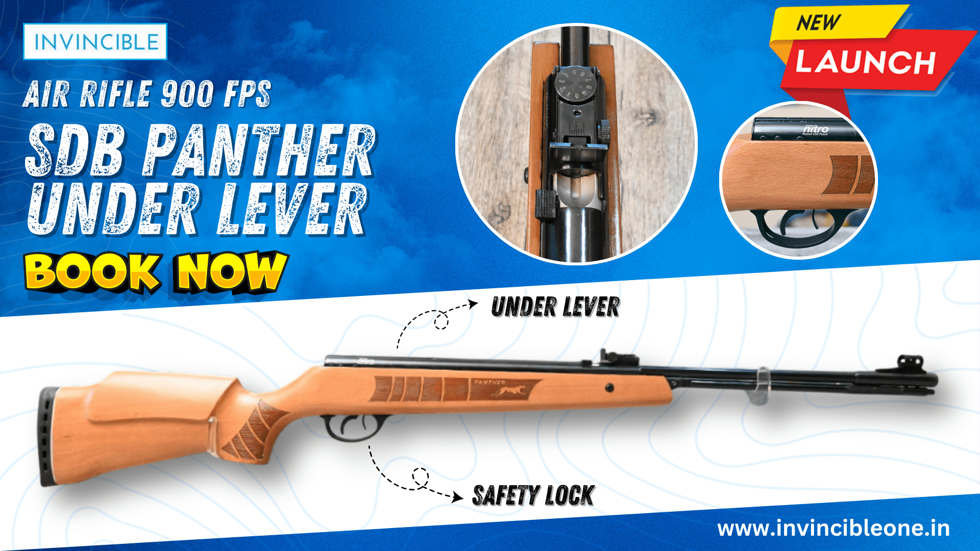 Sdb panther under lever air rifle-min