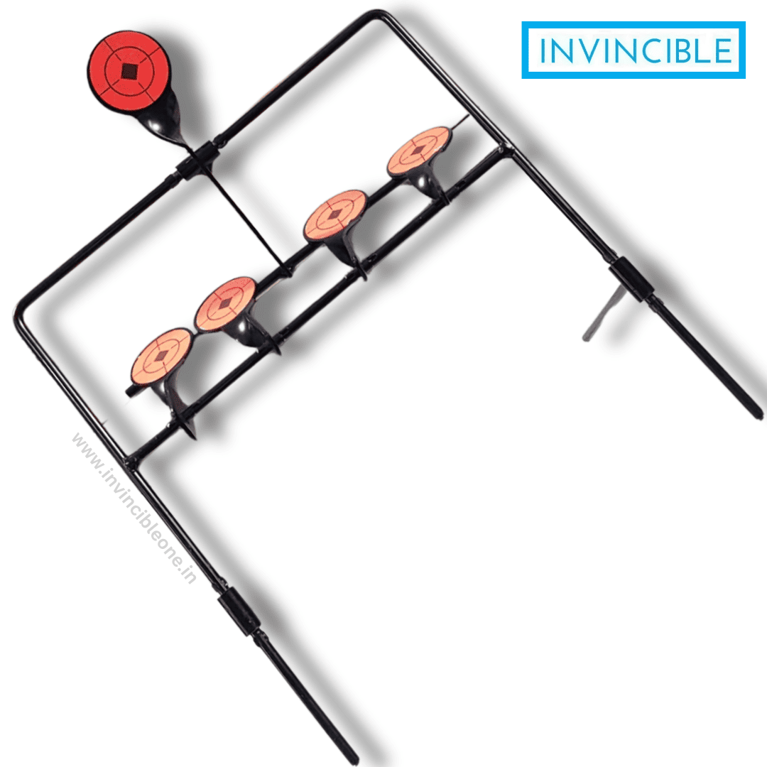 Auto Reset Target for Air Gun Plinking & Target Practice - Durable Metal Spinner Shooting Target - Image 4