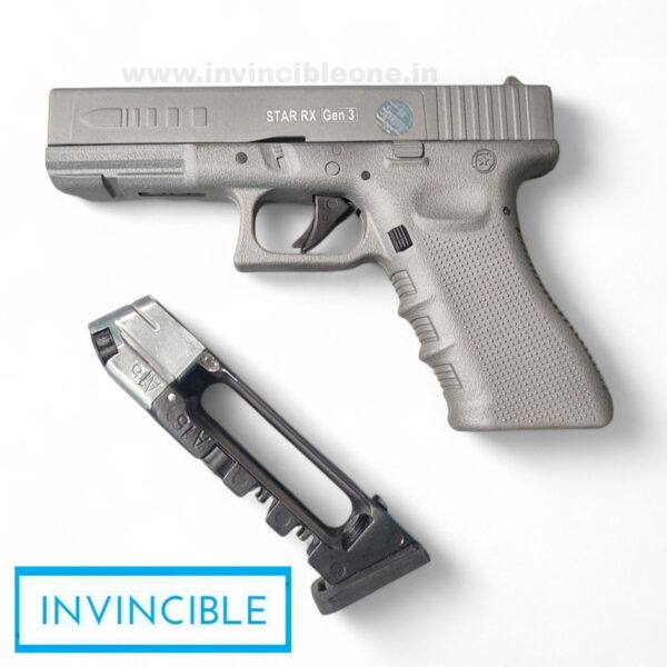 Camstar Star RX Gen 3 CO2 Titanium pellets air pistol - Made in india - Image 2