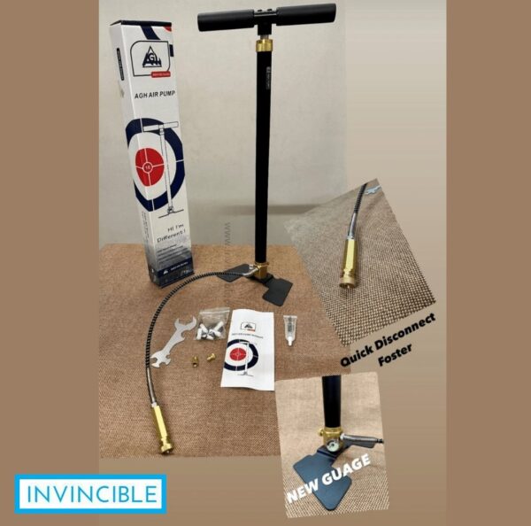 Agh hand air pump for air guns (S4) - Image 8