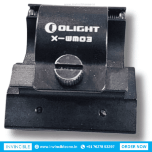 OLight Magnetic Flashlight Mount for Guns – Quick Attach Detach Tactical Torch Holder