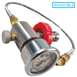 PCP Filling Device – Scuba Tank to PCP Air Gun Filling Adapter with Gauge & Hose