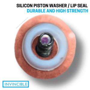 Silicon piston washer / lip seal / durable and high strength 2 pcs