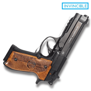 Beretta M92A1 CO₂ Blowback BB Air Pistol with Wooden Grip – Full Metal Replica