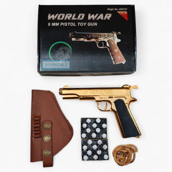 Golden Sound Cork Gun M- WORLD WAR | FULL METAL - Image 9