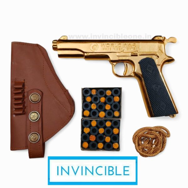 Golden Sound Cork Gun M- WORLD WAR | FULL METAL - Image 3
