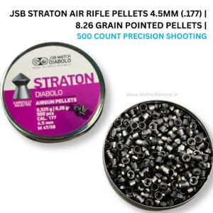 JSB Straton Pointed Pellets .177 / 4.5mm – 8.26 Grain – 500 nos