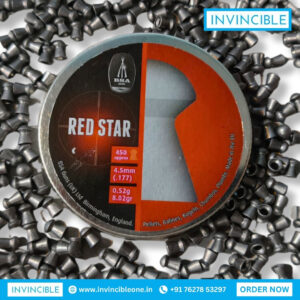 BSA Red Star .177 (4.5mm) 8.02 Grain Pellets – 450 Count Tin (Made in England)