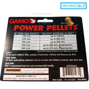 Gamo Raptor PBA Gold .177 (4.5mm) Lead-Free Pellets – 50 Count Pack