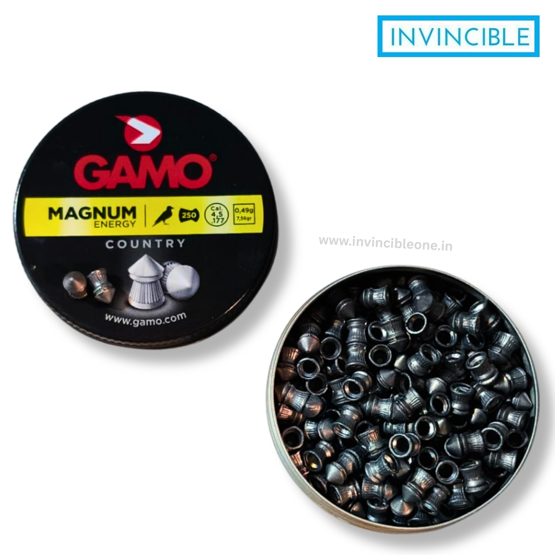 Gamo Magnum Energy .177 (4.5mm) 7.56 Grain Pellets – 250 Count Tin - Image 5