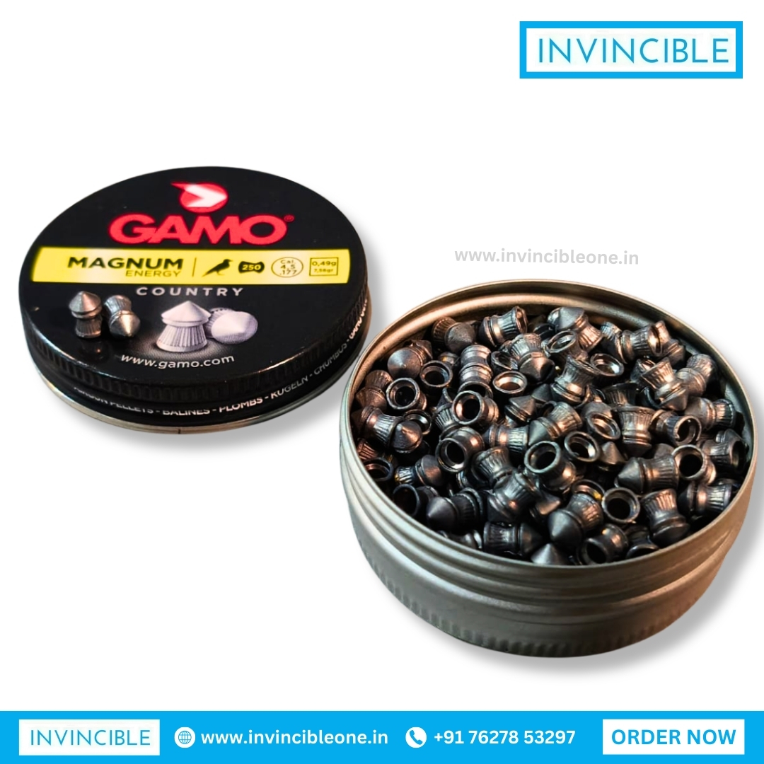 Gamo Magnum Energy .177 (4.5mm) 7.56 Grain Pellets – 250 Count Tin - Image 6