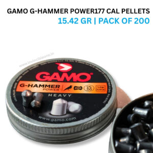 Gamo G-Hammer Power .177 (4.5mm) 15.42 Grain Pellets – 200 Count Tin