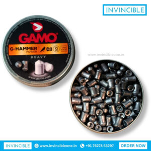 Gamo G-Hammer Power .177 (4.5mm) 15.42 Grain Pellets – 200 Count Tin