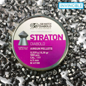 JSB Straton Pointed Pellets .177 / 4.5mm – 8.26 Grain – 500 nos