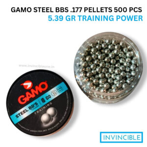 Gamo Steel BBs .177 (4.5mm) 5.39 Grain – 500 Count Training Pack