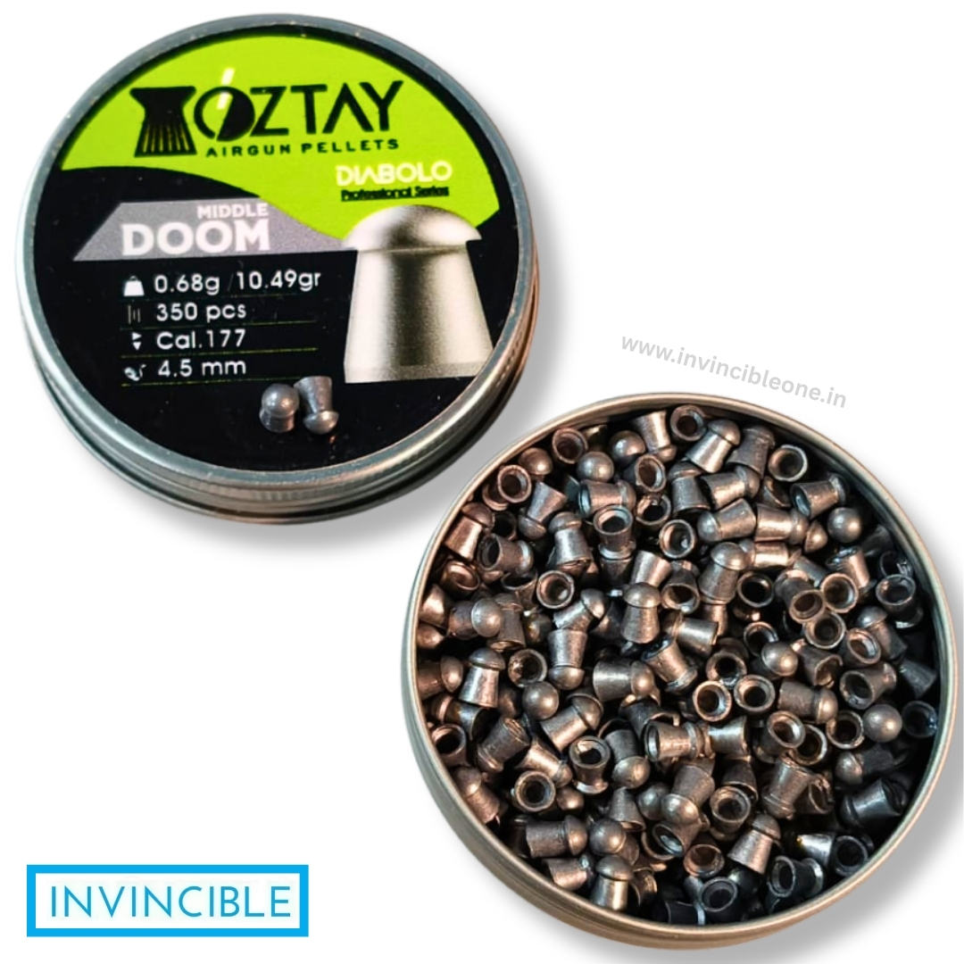 Oztay Middle Doom .177 (4.5mm) 10.49 Grain Pellets – 350 nos - Image 7