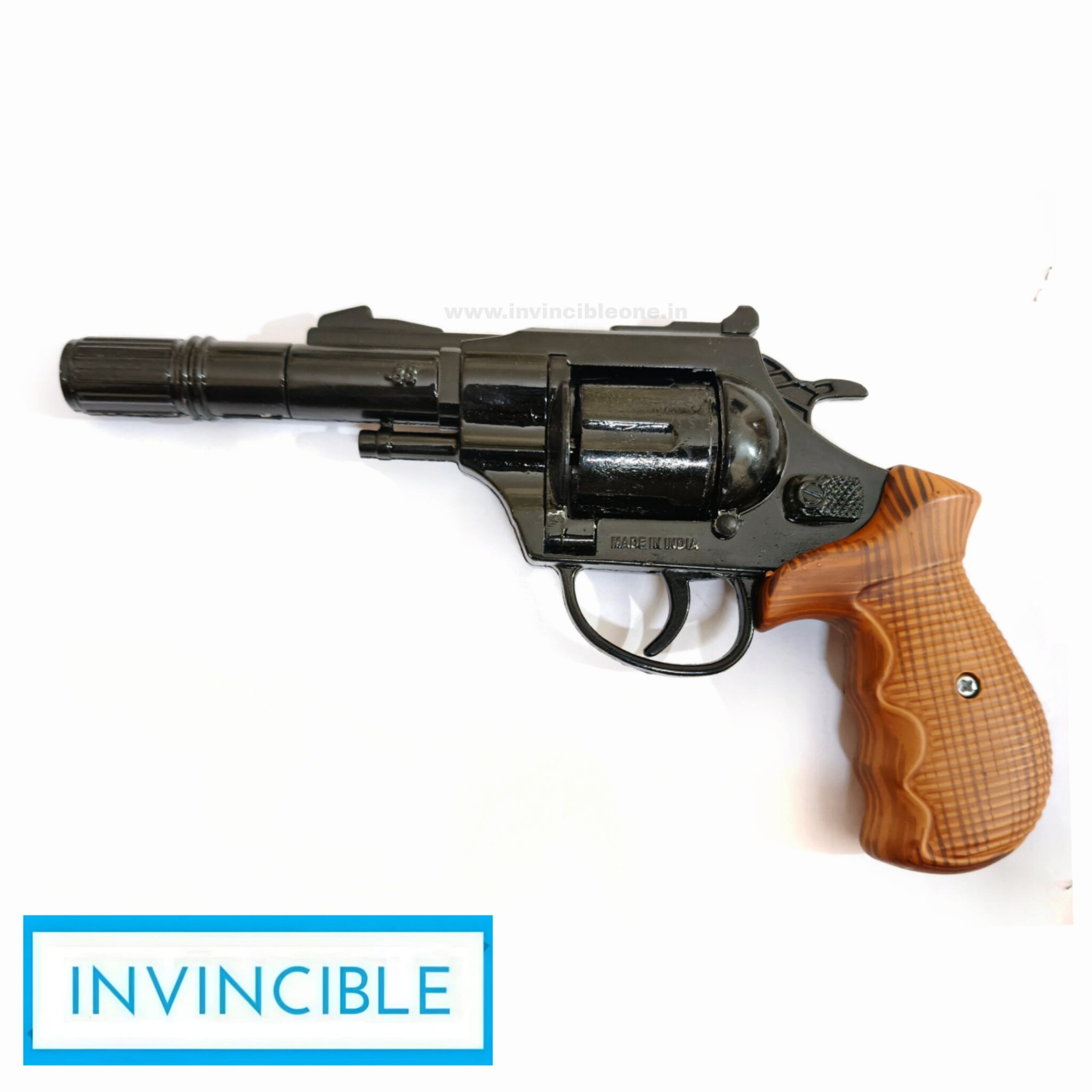 Revolver Toy Build Sky Hawk 8 Shot Ring Cap Metal Revolver Toy Gun - Anmol Toys (Diwali ...