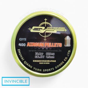 QYS Heavy 13.9 Grain .177 Cal (4.5mm) Air Gun Pellets – 400 Pcs