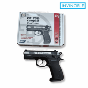 ASG CZ 75D Compact Dual Tone CO2 Air Pistol 4.5mm BB .177 Caliber