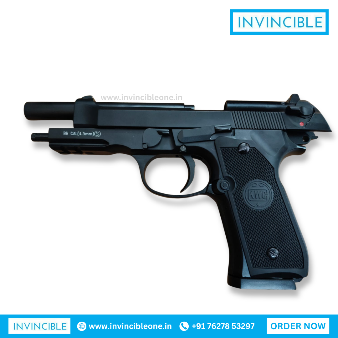KWC M92 Beretta CO2 Air Pistol 4.5mm BB – Semi Auto Blowback - Image 11