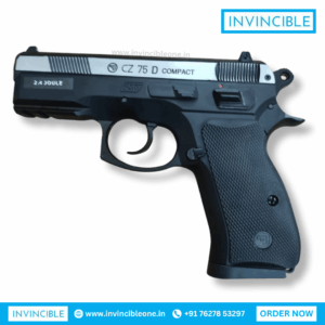 ASG CZ 75D Compact Dual Tone CO2 Air Pistol 4.5mm BB .177 Caliber