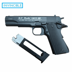 ASG 1911 US-C CO2 Blowback 4.5mm BB Air Pistol – Full Metal .177 Caliber Airgun