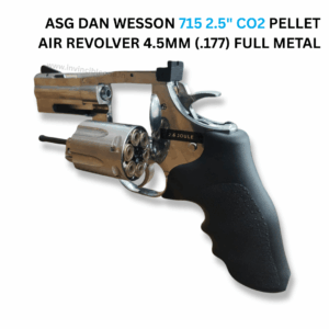 ASG Dan Wesson 715 2.5″ CO2 Pellet Air Revolver 4.5mm (.177) Full Metal