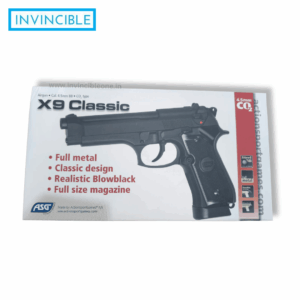 ASG X9 Classic Beretta M9 Style CO2 Blowback 4.5mm BB Air Pistol – Full Metal Airgun