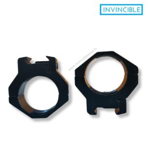 Double Screw 34mm Scope Mount – Low Profile | 20mm Picatinny Rail