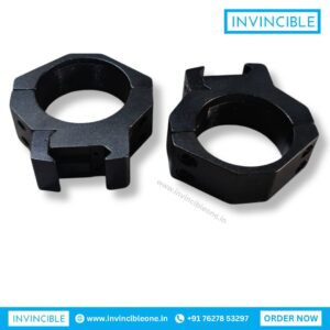Double Screw 34mm Scope Mount – Low Profile | 20mm Picatinny Rail