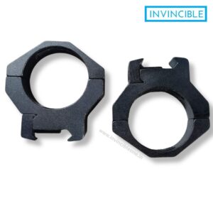 Double Screw 34mm Scope Mount – Low Profile | 20mm Picatinny Rail