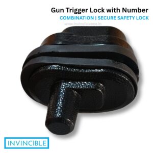 Gun Trigger Lock with Number Combination | Secure Safety Lock