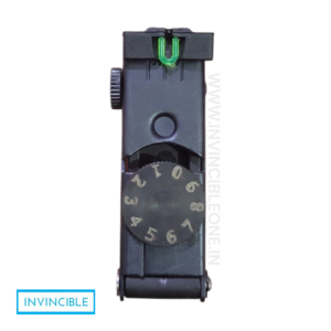 Aarmr Sports Fiber Optic Rear Sight for Air Guns