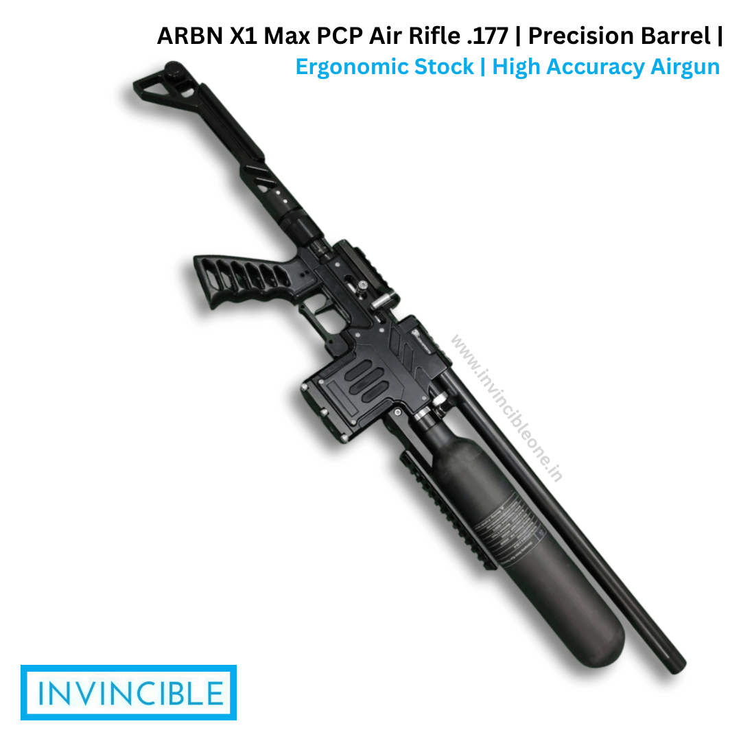 ARBN X1 Max PCP Air Rifle with Carbon Fiber Cylinder & Adjustable Regulator – High Power Precision Airgun - Image 2