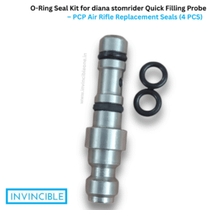 O-Ring Seal Kit for diana stomrider Quick Filling Probe – PCP Air Rifle Replacement Seals (4 PCS)