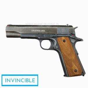 Umarex Legends 1911 Vintage CO2 BB Air Pistol with Real Wood Grip | .177 Cal Steel BB | Full Metal Blowback