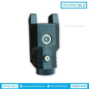 Defentac 800 Lumens Flashlight with Green Laser | Magnetic USB Charging | 21mm Rail for Pistol, Rifle & Archery