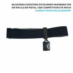 Adjustable Shooting Eye Blinder Headband for Air Rifle & Air Pistol | ISSF Competition Eye Patch | Target Shooting Accessory