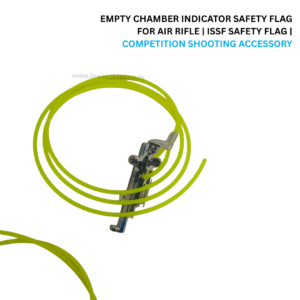 Empty Chamber Indicator Safety Flag for Air Rifle | ISSF Safety Flag | Competition Shooting Accessory