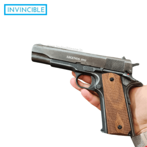Umarex Legends 1911 Vintage CO2 BB Air Pistol with Real Wood Grip | .177 Cal Steel BB | Full Metal Blowback
