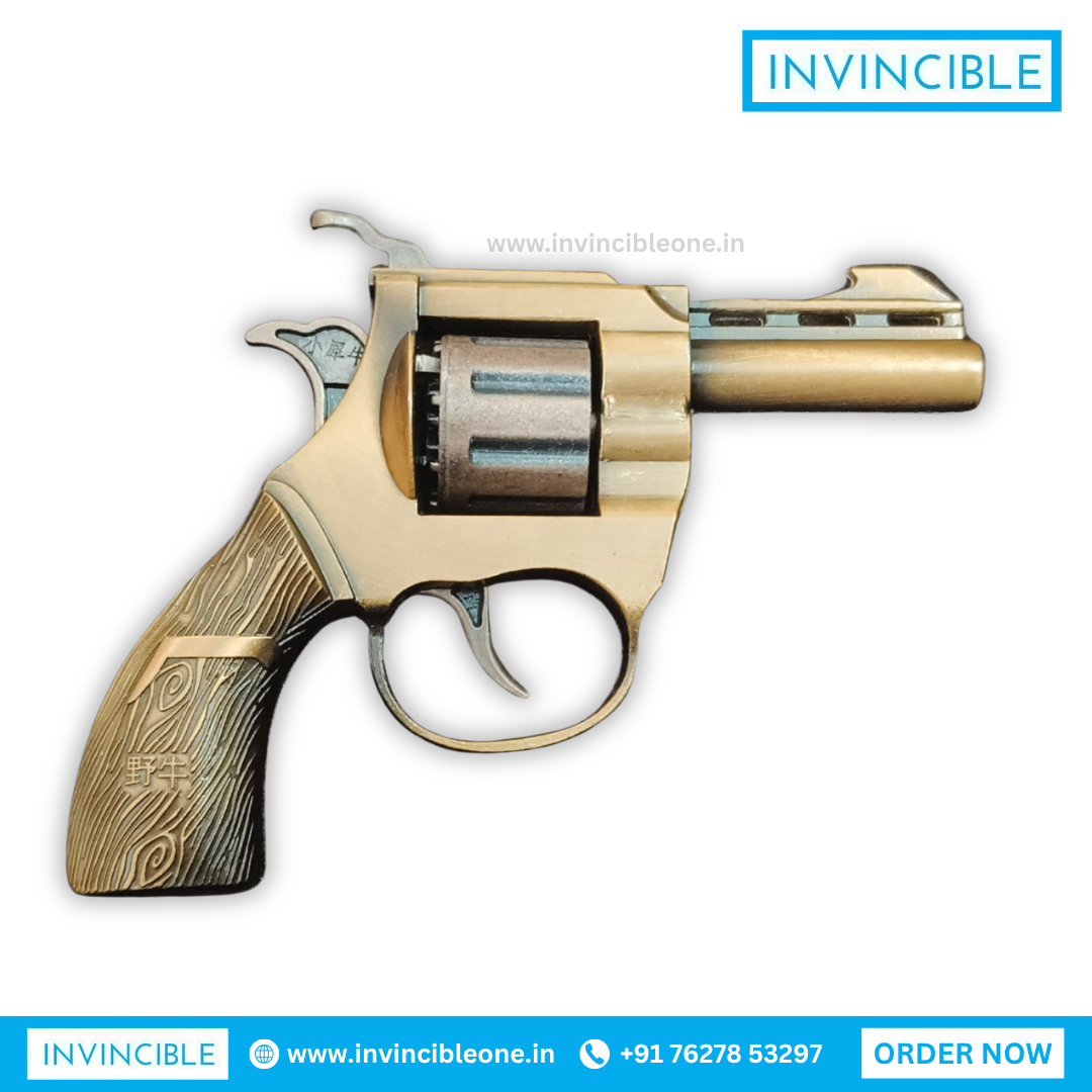 Bull Copper 8-Shot Ring Cap Toy Gun - Full Metal Die-Cast Revolver - Image 3