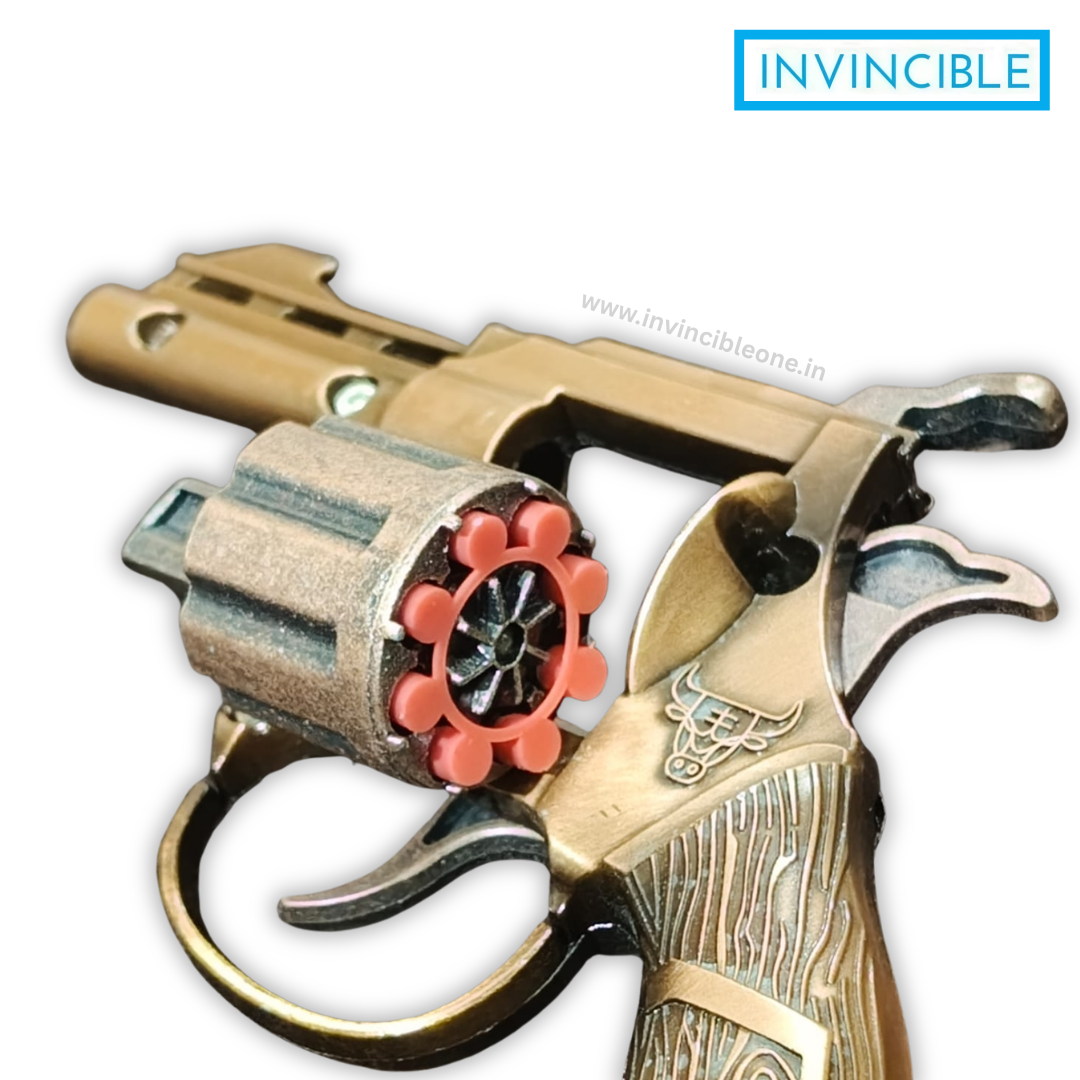Bull Copper 8-Shot Ring Cap Toy Gun - Full Metal Die-Cast Revolver - Image 5