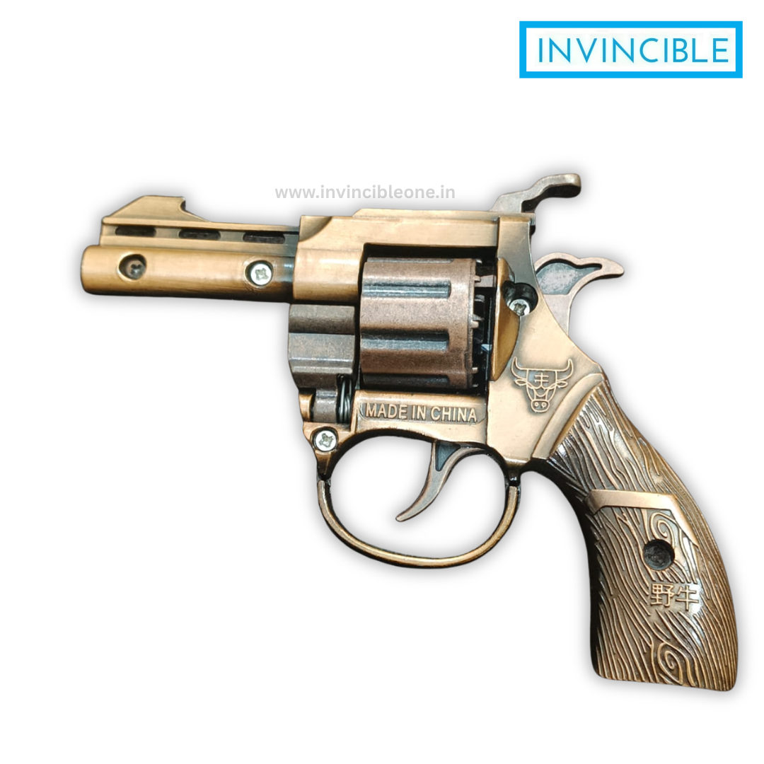 Bull Copper 8-Shot Ring Cap Toy Gun - Full Metal Die-Cast Revolver - Image 4