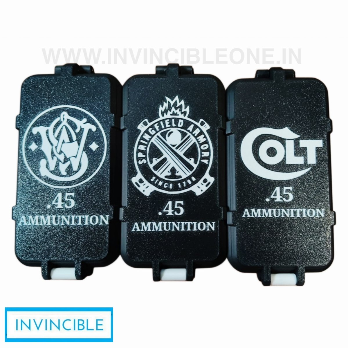 Ammunition Storage Box .45 Cal 50 Round | Easy Carry Ammo Case | Portable Sealed Ammo Organizer Box - Image 11