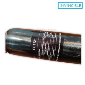 0.5L Carbon Fiber PCP Air Gun Bottle 450 Bar / 30MPa Air Tank | Lightweight High Pressure Air Cylinder | M18x1.5 Thread